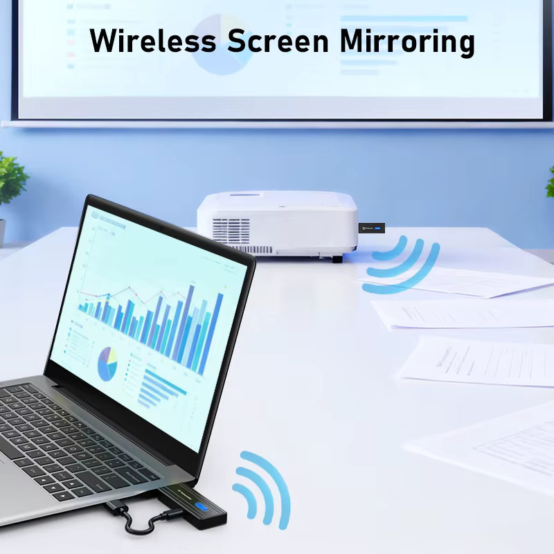 Kebidumei Kabelloser HDMI-Extender Video-Sender und -Empfänger in Schwarz mit 50m Reichweite und Full HD 1080P Auflösung für PC, Cam und TV - Bild 5
