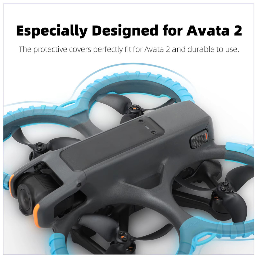 DJI Avata 2 Propellerschutz mit Staubschutzstange und Anti-Kratz-Schutz für Drohnenzubehör - Bild 5