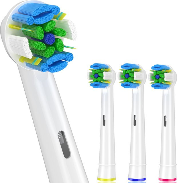 Oral B Ersatzbürstenköpfe Floss Action, 4 Stück - Bild 1