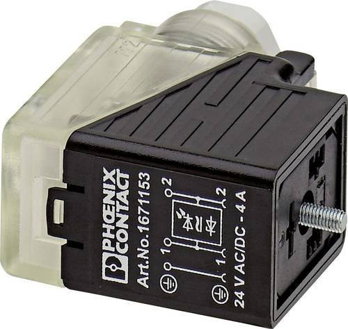Phoenix Contact Ventilstecker SACC-V-3CON-PG9/B-1L-S 1671153 in Schwarz - Bild 1
