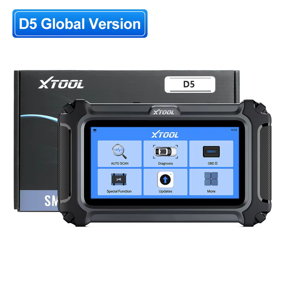 XTOOL D5 OBDII-Scanner Diagnosegerät für Getriebe, ABS, Airbag, Motor und EPB mit CAN FD und AutoAuth Unterstützung in Schwarz - Bild 9