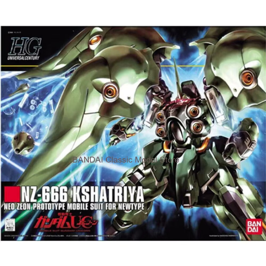 Bandai HGUC 099 NZ666 Kshatriya Gundam, Actionfigur, Bausatz - Bild 6