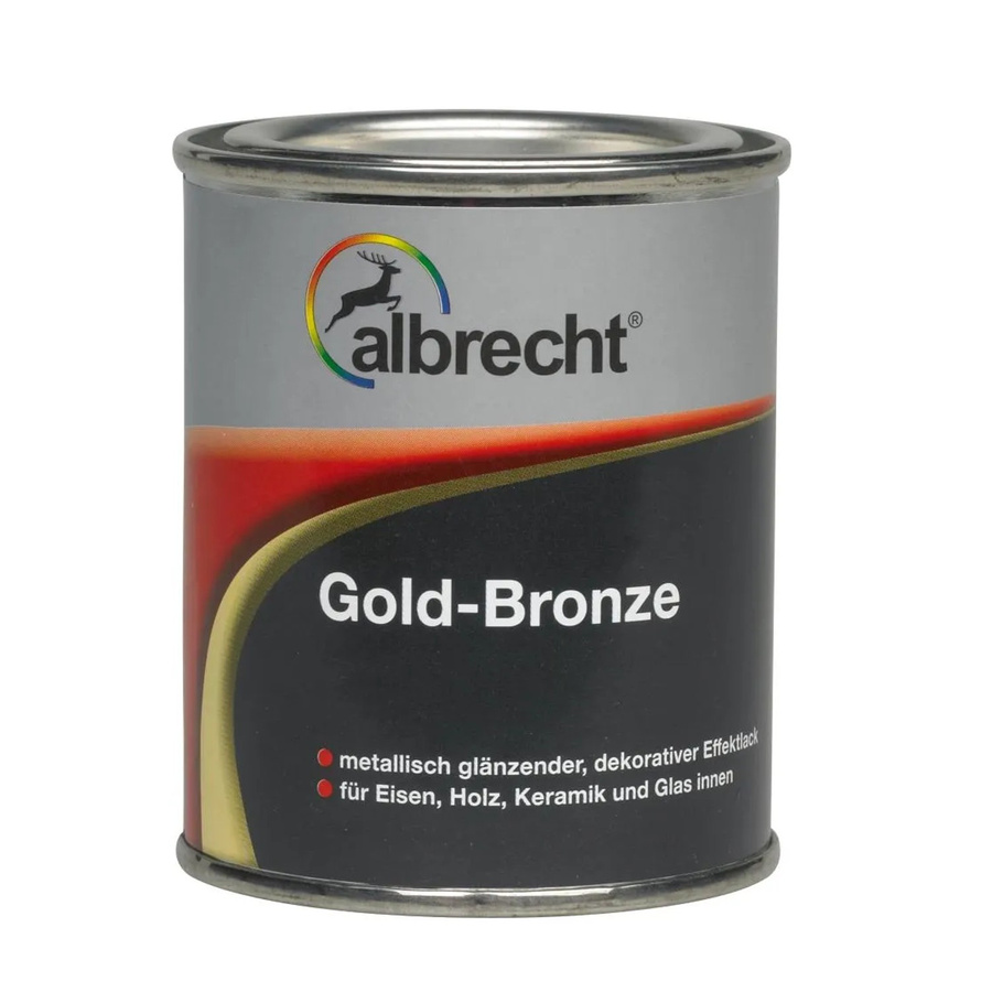 Albrecht Holzfarbe Gold-Bronze glänzend 125 ml - Bild 2