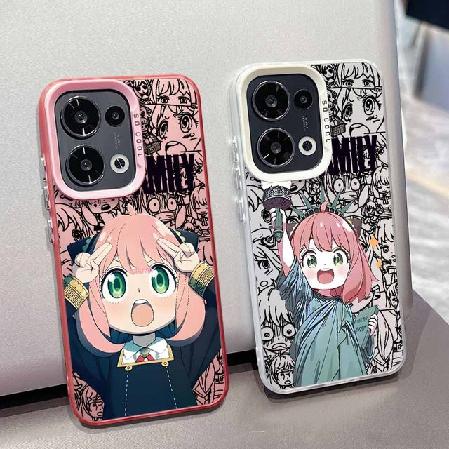 Bunte und weiche Handyhülle mit Anya Forger Motiv für Xiaomi und POCO Modelle mit NFC-Funktion - Bild 1