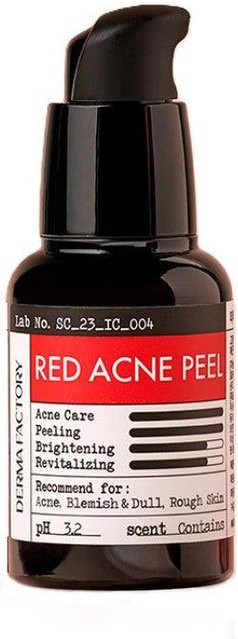 DERMA FACTORY Rotes Akne-Peeling, 30 ml, AHA, Aloe Vera - Bild 1