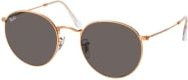 Ray-Ban RB 3447 Sonnenbrille, Rund, Vollrand, Metall, Gold, Grey, Unisex - Bild 1