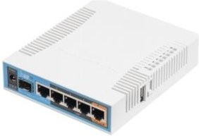 MikroTik hap AC Dual-Band WiFi 5 Access Point RB962UiGS-5HacT2HnT in Weiß - Bild 1