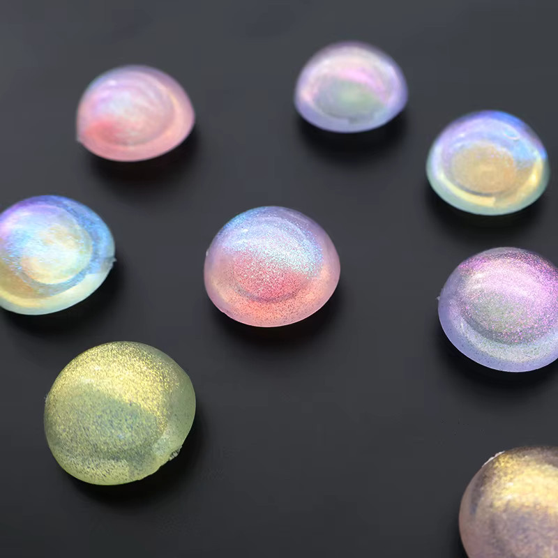 Bunte magnetische Push-Pins aus Harz in Perlmutt-Optik für deinen Bürobedarf - Bild 2