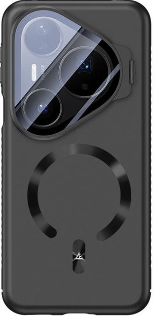 Huawei Handyhülle mit Linsenschutz und magnetischer Adsorption für Pura 80, 80 Pro, 70 und 70 Pro in Schwarz - Bild 1