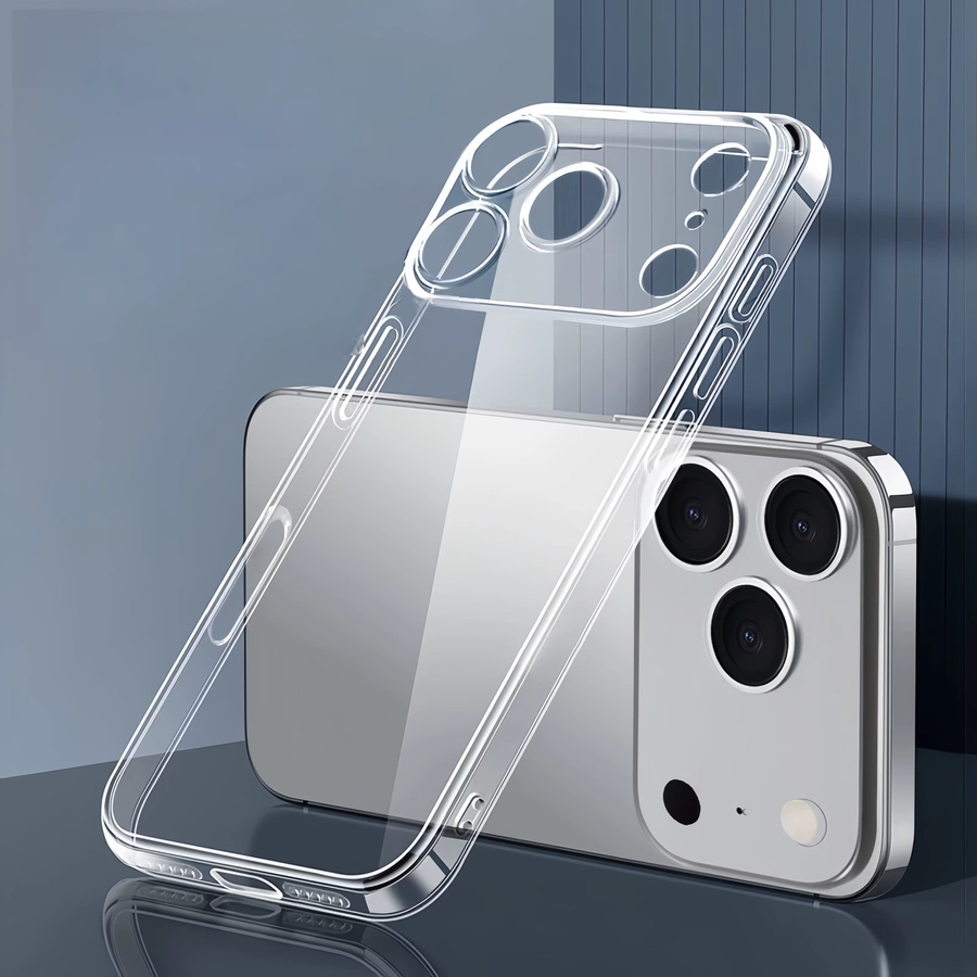 Stoßfeste und transparente TPU-Handyhülle für iPhone 17 Pro Max, 17 Pro, 17, Air sowie iPhone 16 Pro Max und 16 - Bild 2