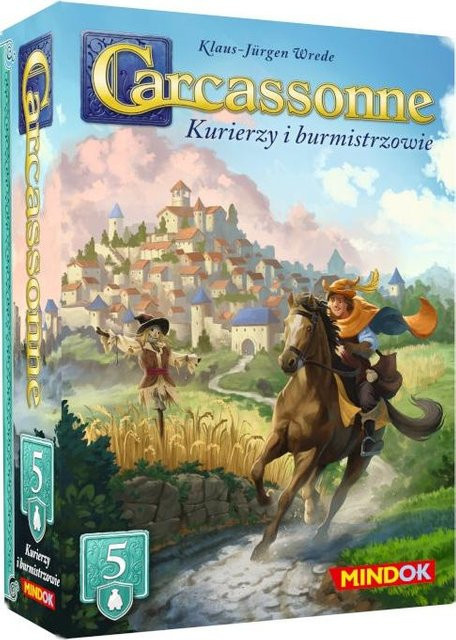 Asmodee Carcassonne 3 Kuriere und Bürgermeister 5. Edition Erweiterung - Bild 1