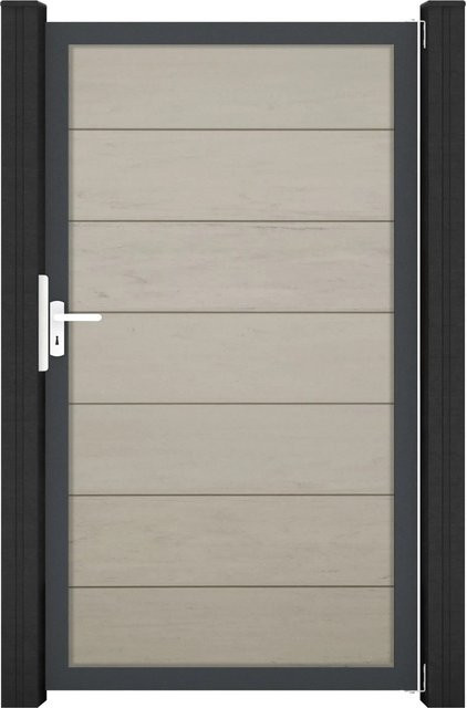 GroJaSolid Grande Tor Bi-Color Sand BPC Rahmen, Farbe: Sand, B/H: 100 x 180 cm - Bild 1