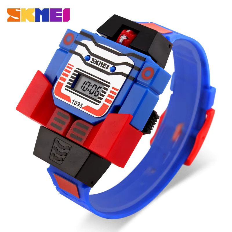 SKMEI Digitaluhr, Kunststoff, Schwarz, Kinder - Bild 1