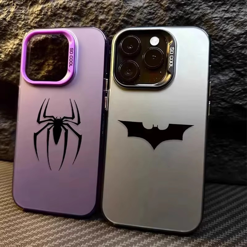 Spider Man Frosted Case für Xiaomi Mi 15 14 14T 13 13T 12 12T 12X 12S 11 Lite POCO F6 F5 X6 X5 X3 M6 Pro 5G 4G M5S Acryl Abdeckung in Transparent - Bild 1