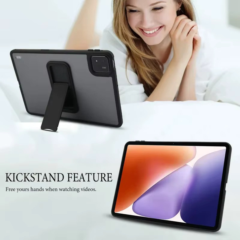 Xiaomi Schutzhülle für Poco Pad X1 11,2 Zoll und POCO M1 12,1 Zoll, TPU und PC Hybrid Hülle mit klappbarem Ständer, Schwarz - Bild 2