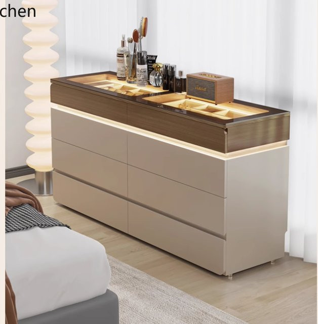 WL Island Aufbewahrungsschrank für den Ankleideraum, doppelseitiger multifunktionaler Zubehör-Präsentationsschrank - Bild 1