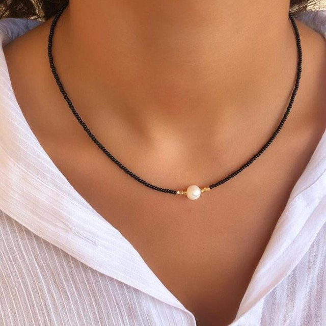 YULIN Halskette, Gold, Perle, Damen - Bild 1