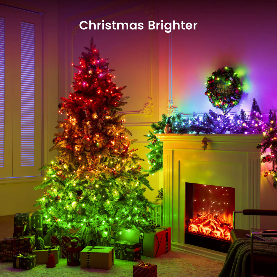 Yeelight RGB Smart Weihnachts-Lichterkette mit Bluetooth-Steuerung und 20 Lichteffekten in Multicolour - Bild 4
