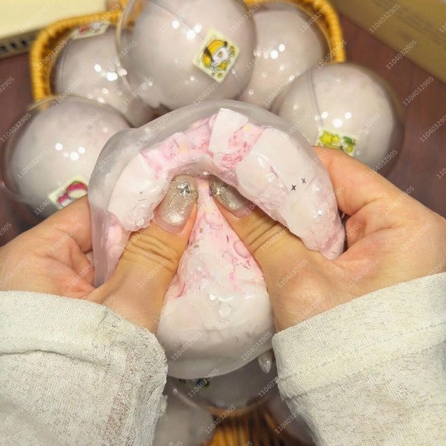 Eierkuchen Knuspriger Stressball, Quetschspielzeug, ASMR Fidget Spielzeug - Bild 1