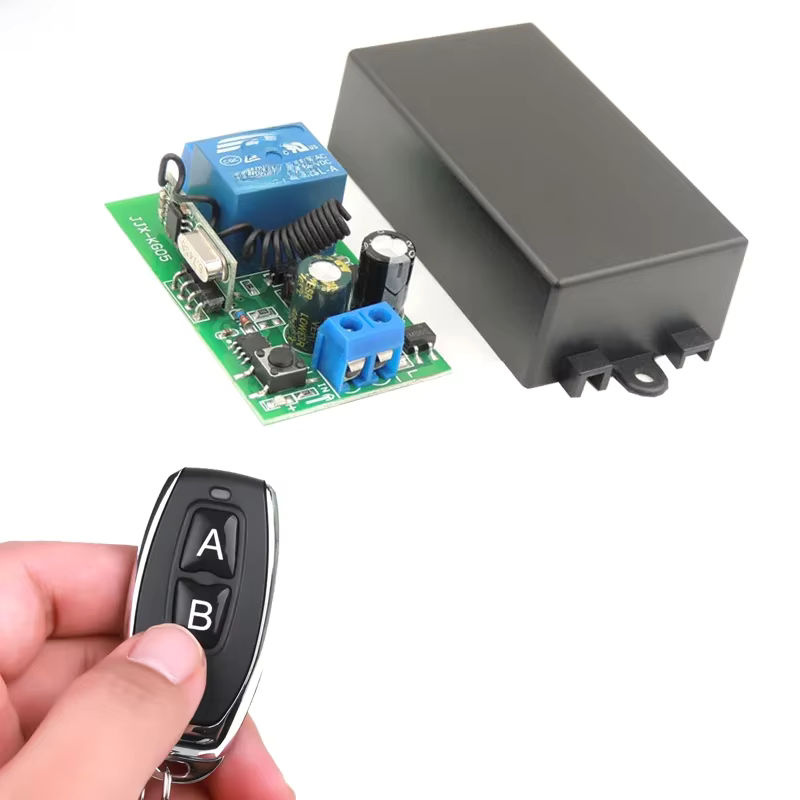 WenQia Drahtloser Fernbedienung Schalter 433 MHz 220 V RF Empfänger und Sender für LED Lichter und DIY-Projekte - Bild 7