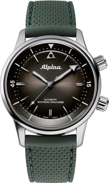 Alpina Seastrong Diver Automatik Herrenuhr, Edelstahl, 42 mm, 30 ATM - Bild 1