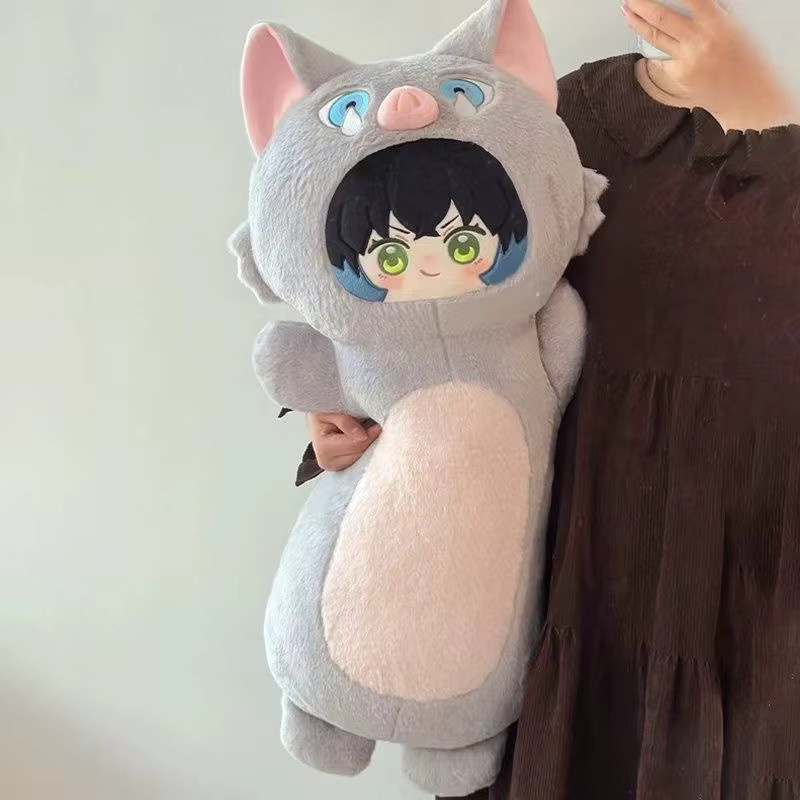 Bandai Kimetsu no Yaiba Hashibira Inosuke, Plüschkissen, 80cm - Bild 3