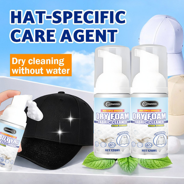 Fasilawei Hat Dry Cleaning Schaum-Erneuerungsmittel zur Textilreinigung und Farbwiederherstellung - Bild 1