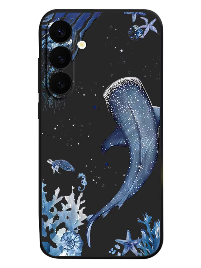 Ozeanwal Magnetische Handyhülle aus weichem TPU für Samsung Galaxy S25 S24 S23 Ultra S22 Plus S24 FE A56 A55 A16 5G A36 in Beige, Weiß und Multicolour - Bild 3