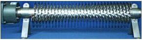 Kraemer & Kraus Rippenrohrheizofen RRH 1500 aus Edelstahl in Silber, 1500W, 230/400V, Breite: 90 cm - Bild 1