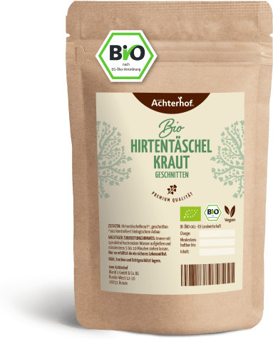 Achterhof Hirtentäschelkraut geschnitten Bio getrocknet 100 g - Bild 1
