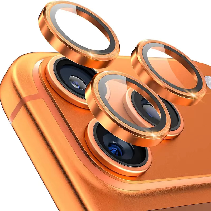 Kamera Objektivschutz aus Aluminiumlegierung und gehärtetem Glas für Apple iPhone 17 Pro und iPhone 17 Pro Max, Farbe: Silber, 2-3 Stück - Bild 2
