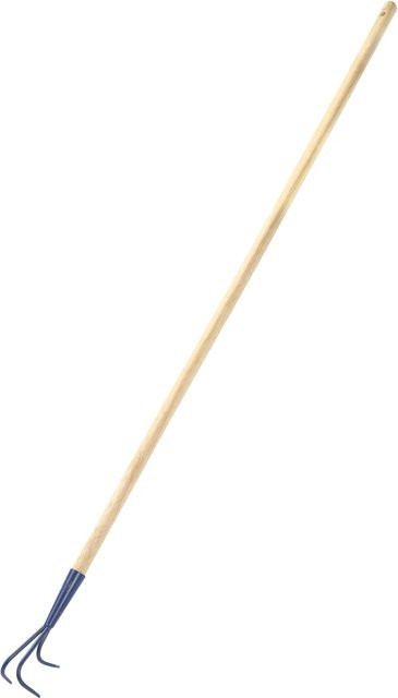 LUX-TOOLS Gartenhacke Grubber aus Stahl mit 140 cm Stiel - Bild 1