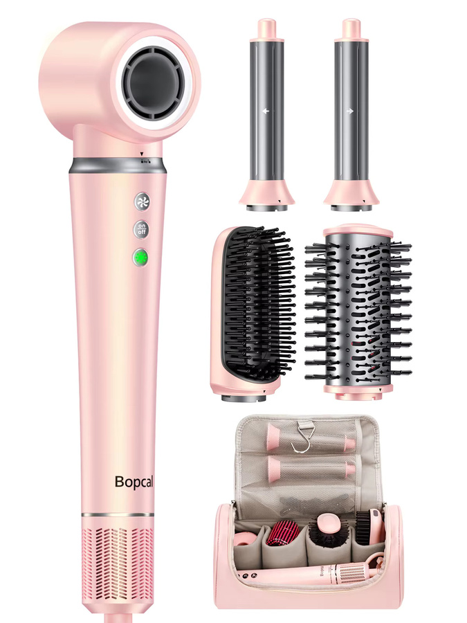 BOPCAL 5-in-1 Haartrockner-Set, pink - Bild 7