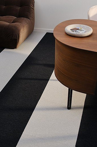 Jotex Textilfliese NEVADA in Schwarz und Multicolour für Erwachsene - Bild 1