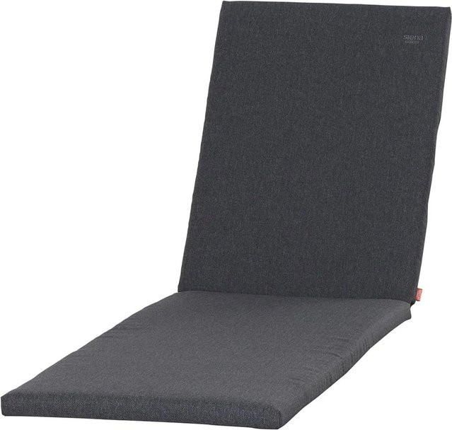 Siena Garden Liegenauflage Aster in Anthrazit, B/T/H: 200 x 58 x 6 cm - Bild 1
