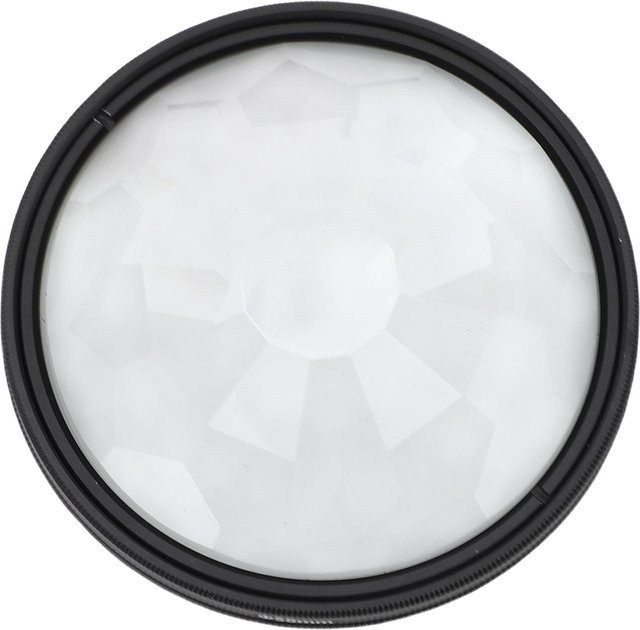 Koogeelife Kamera Kaleidoskop Filter aus optischem Glas in Weiß, Durchmesser: 58 mm - Bild 1