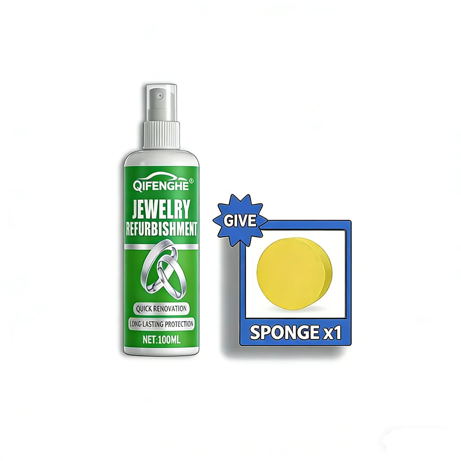 QIFENGHE Schmuck-Auffrischungsspray zur Schmuckreinigung und für langanhaltenden Glanz, 100 ml - Bild 3