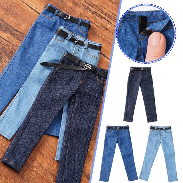 TBLeague Soldat Actionfigur Körpermodell, Zubehör, 1/6, Jeans Overalls Arbeitshosen, Sportschuhe - Bild 1