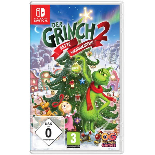 Der Grinch 2: Rette Weihnachten! Nintendo Switch Adventure Platformer Spiel - Bild 1