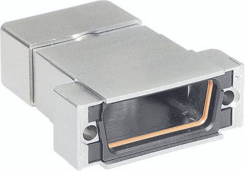 HARTING Schalengehäuse aus Kunststoff in Silber 09 67 025 0437 09670250437 - Bild 1