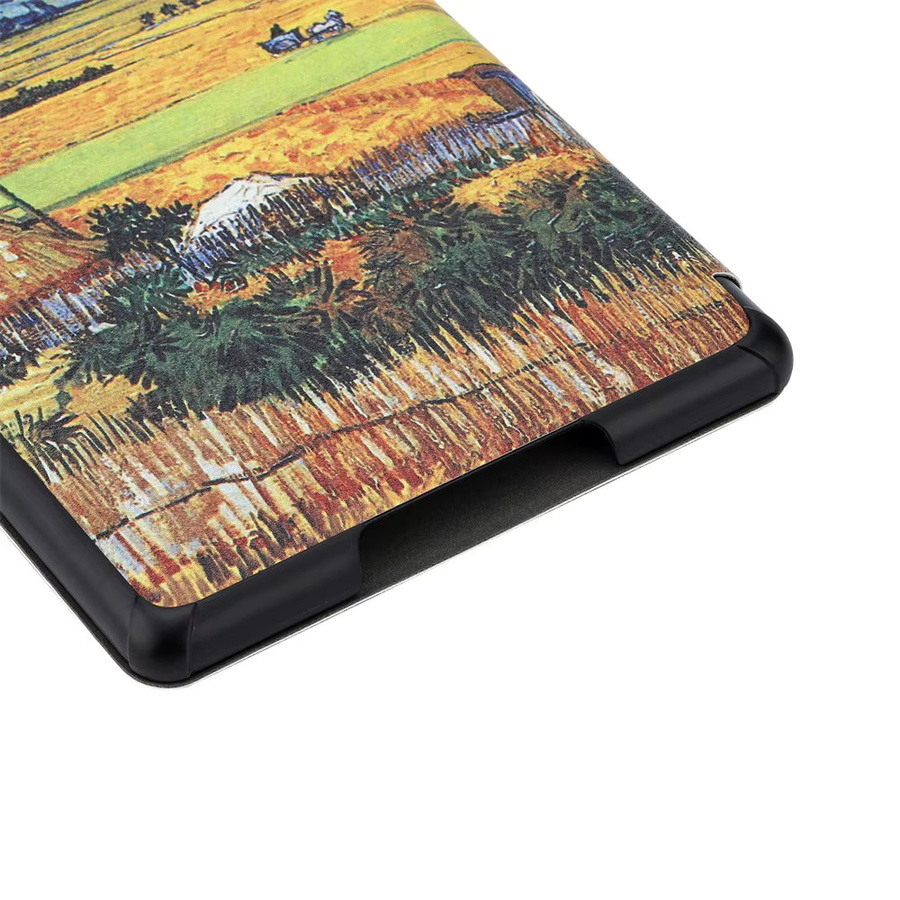 AYANJIN Schutzhülle für Kindle Paperwhite 2024 (12. Generation) Colorsoft 7 Zoll eReader Cover mit Handunterstützung und Auto Wake/Sleep Funktion aus TPU - Bild 4