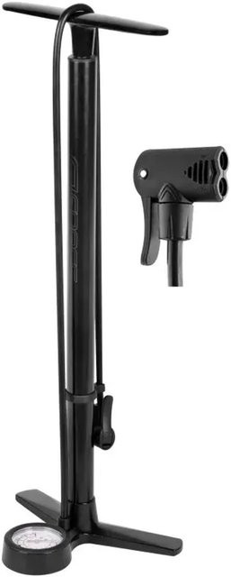 Force Standpumpe Magna aus Aluminium in Schwarz mit 11 Bar - Bild 1
