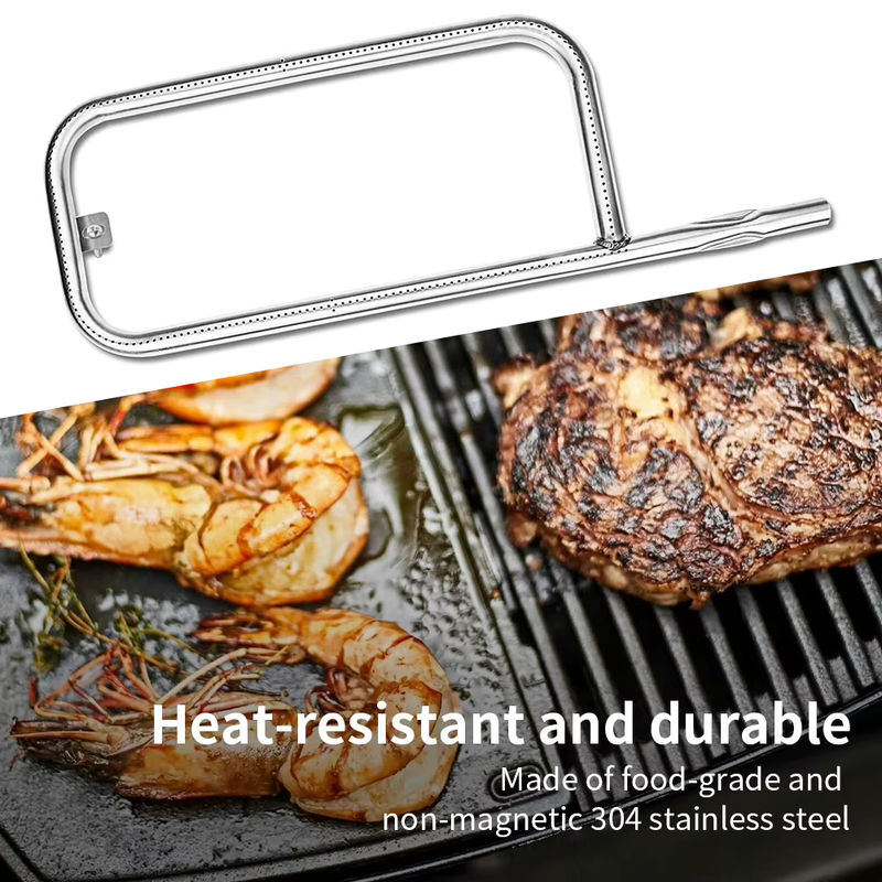 Weber Grillbrenner Ersatzteil aus Edelstahl für Weber Q100 in Silber - Bild 4
