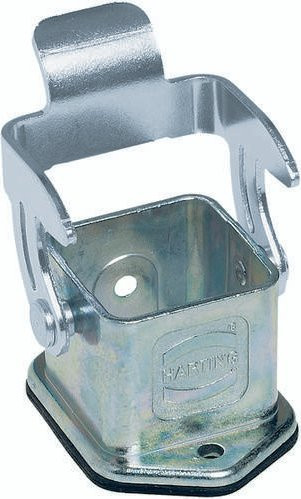 HARTING Anbaugehäuse 09 62 003 0304 aus Zinkdruckguss in Silber - Bild 1