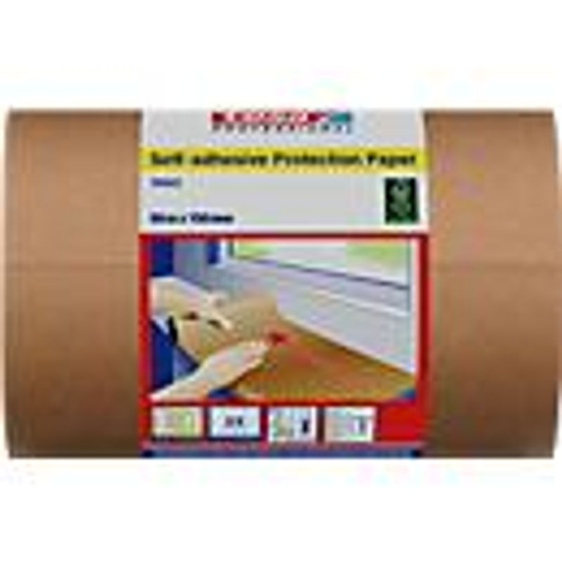 tesa Professional Selbstklebendes Schutzpapier, beige, B: 15 cm, L: 50 m - Bild 3