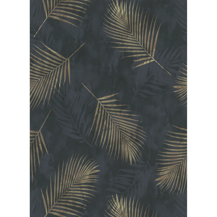 Erismann Vliestapete Guido Maria Kretschmer Fashion for Walls Schwarz Gold mit floralem Design - Bild 2