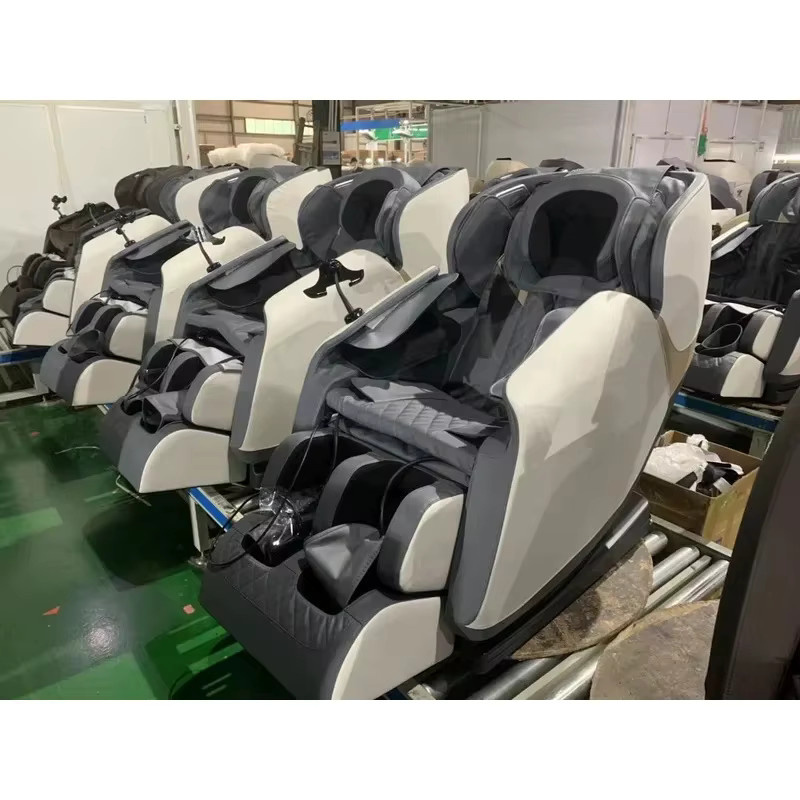 FULANG Massagesessel Raumkapsel Ganzkörper Smart Elektrischer Sessel mit Heizung in Hellgrau - Bild 2