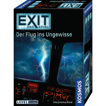 EXIT – Das Spiel Der Flug ins Ungewisse Escape-Room Partyspiel von Kosmos im Einsteiger-Level
