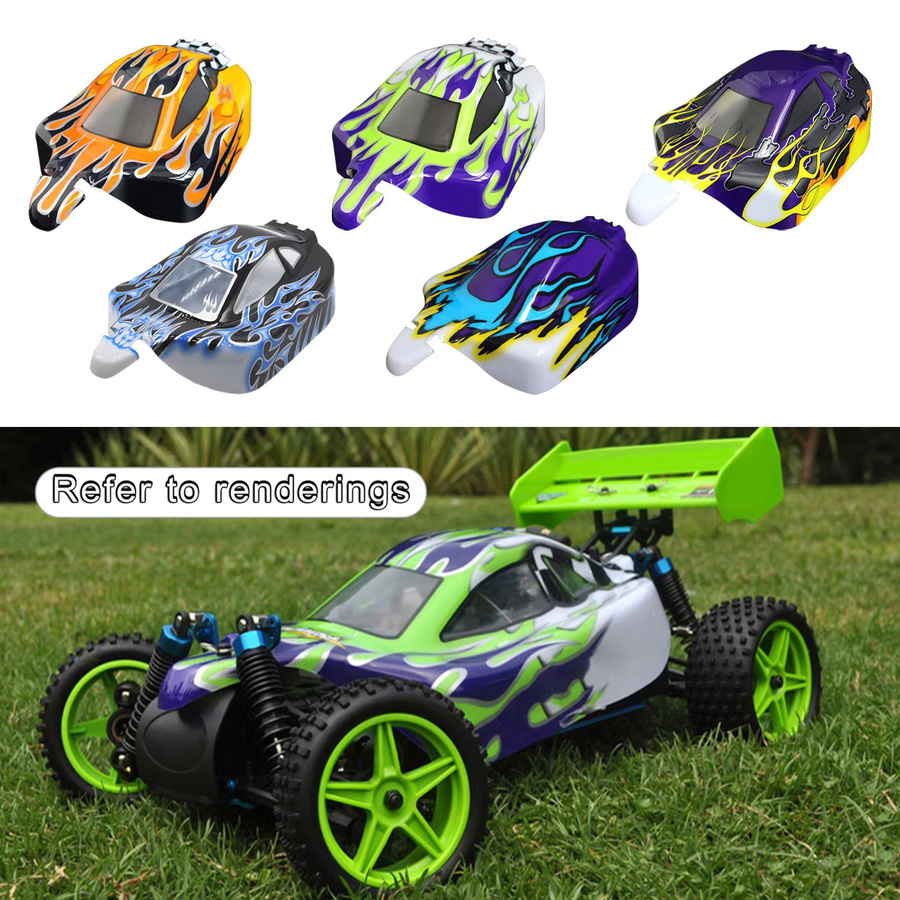 Sharprepublic Upgrade-Autokarosserie 1:10, Ersatzteile, Kunststoff, Blau, Bunt / Mehrfarbig - Bild 2