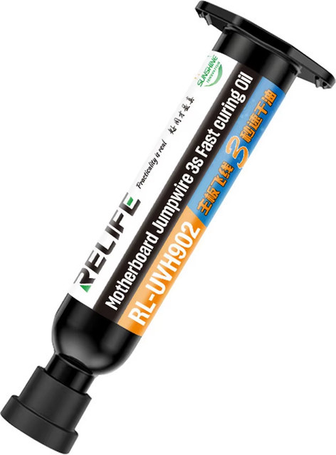 Relife UV-Abdeckpaste RL-UVH902, Schwarz, 10 ml - Bild 1